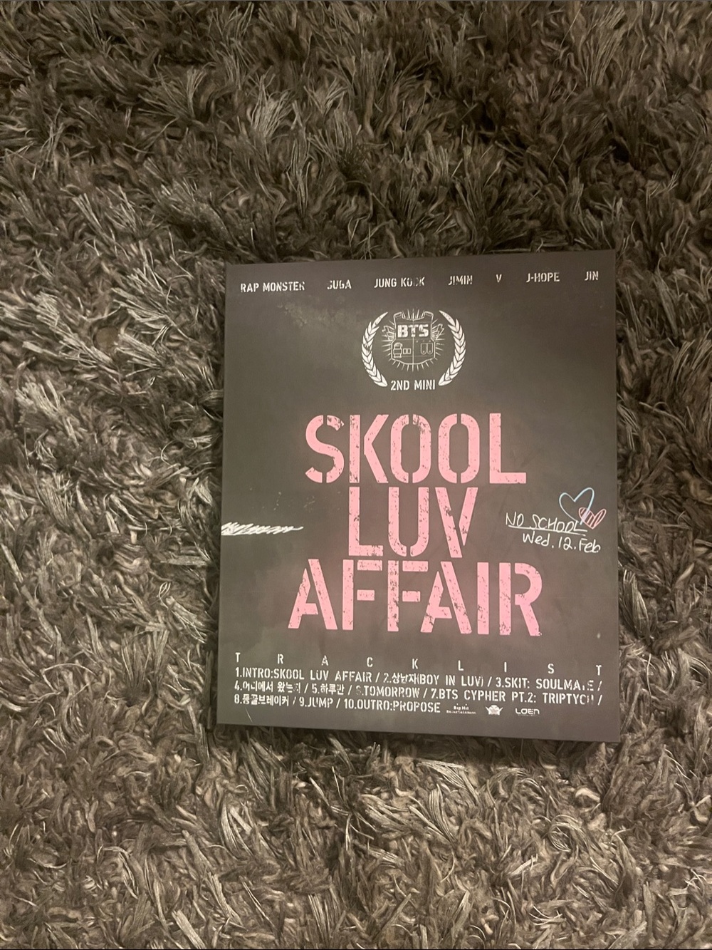 Skool luv affair BTS ALBUM